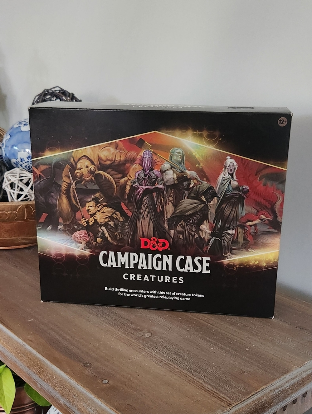 ⚔️ D&D Campaign Case: Creatures Premium Token Set 64 Weighted Discs 150+ Clings
